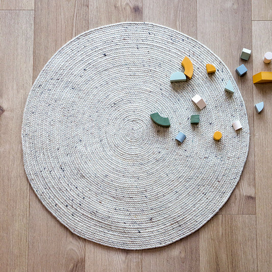 NEETHU NATURAL S felted wool rug