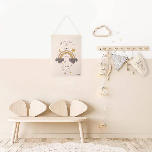 LITTLE LIBRA children's wall decoration zodiac sign libra