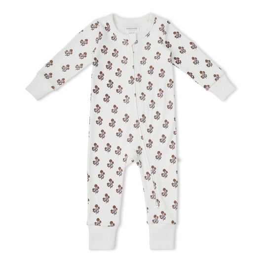 Organic 2-Way Zip Romper - Loom