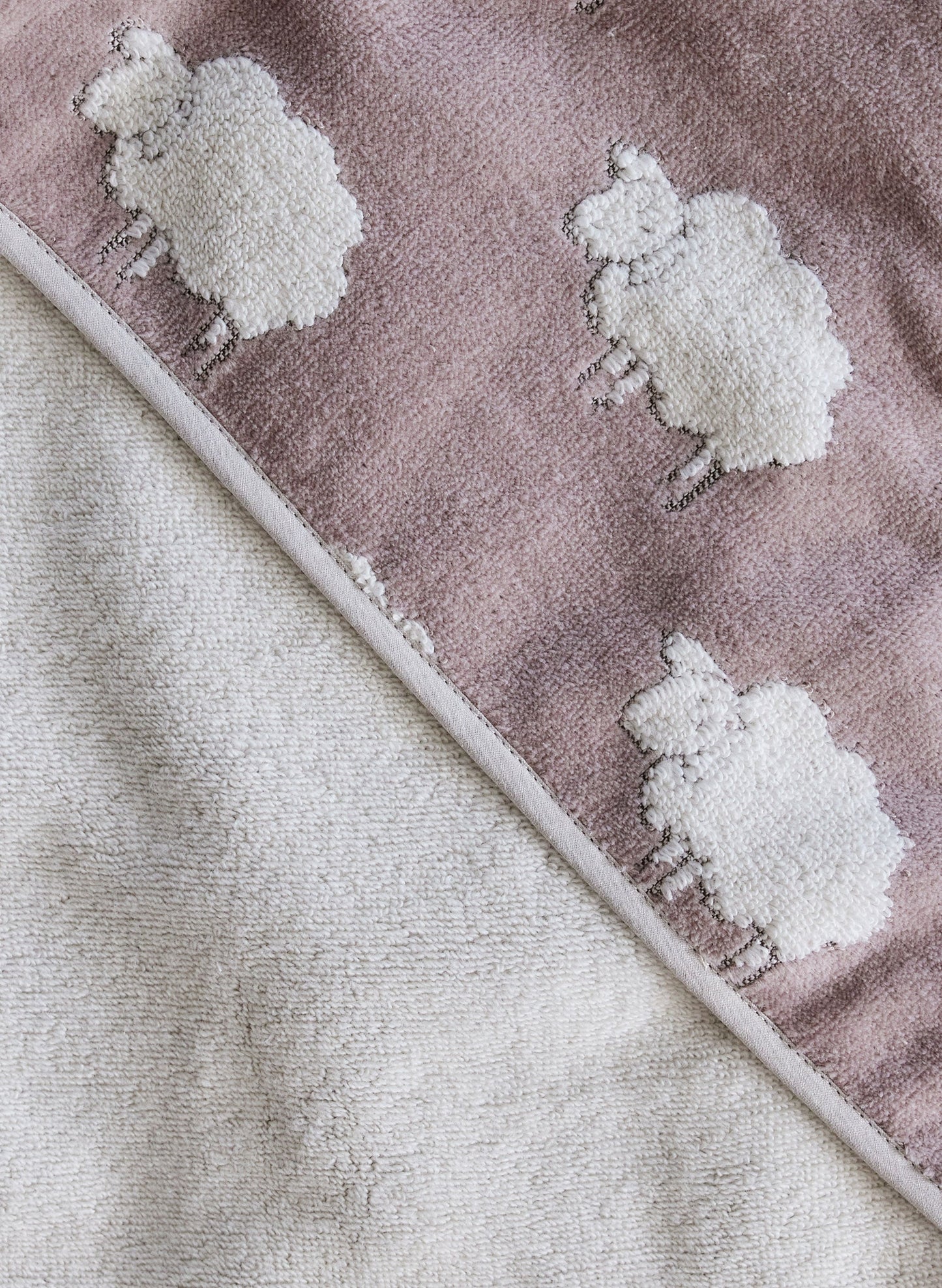 Sweet Sheep Jacquard Bib