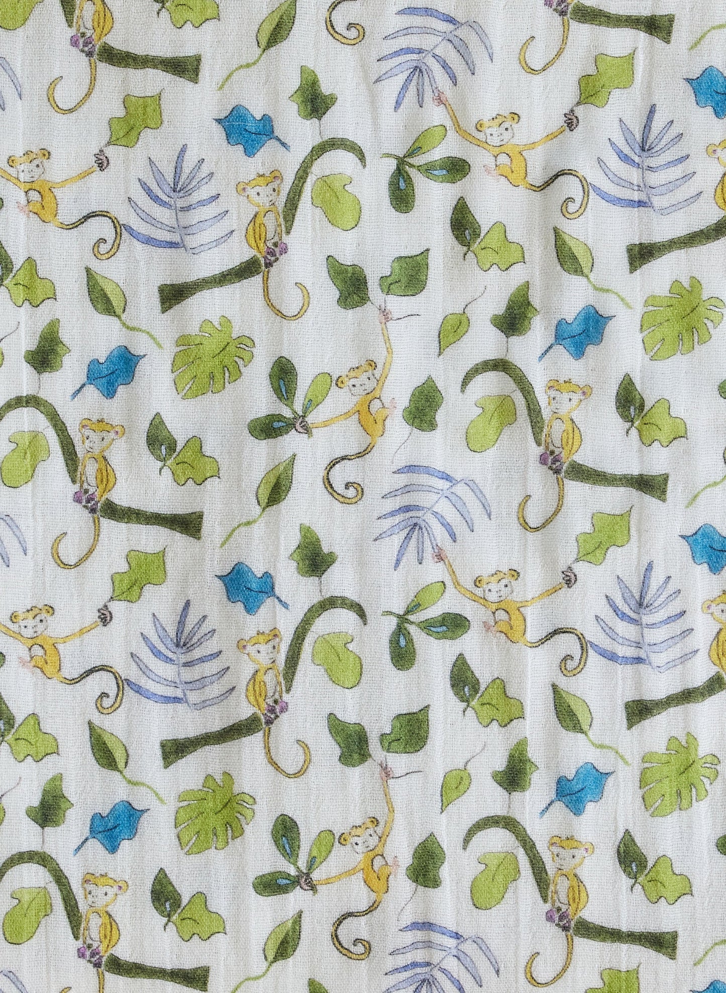 Happy Monkey Shawl Blanket