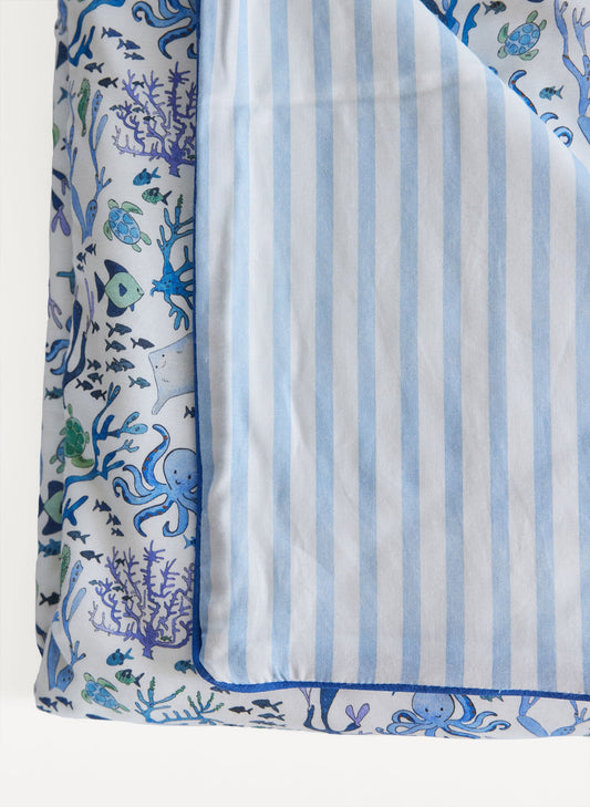 Coral Reef Crib Quilt