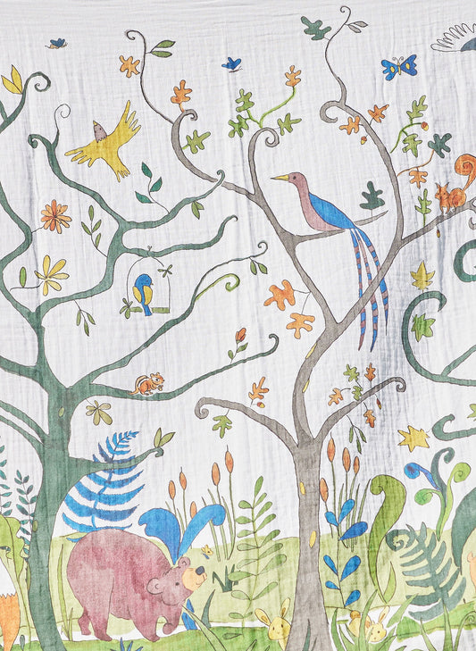 Alsatian Forest Shawl Blanket