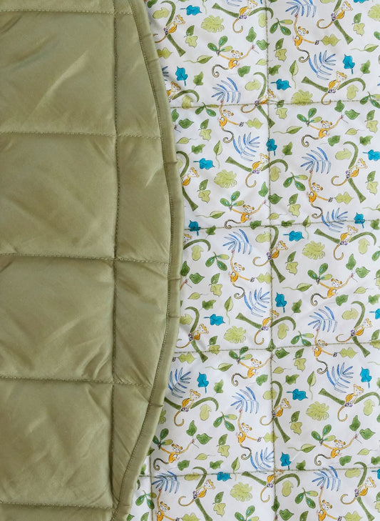 Happy Monkey Play Mat and Tote