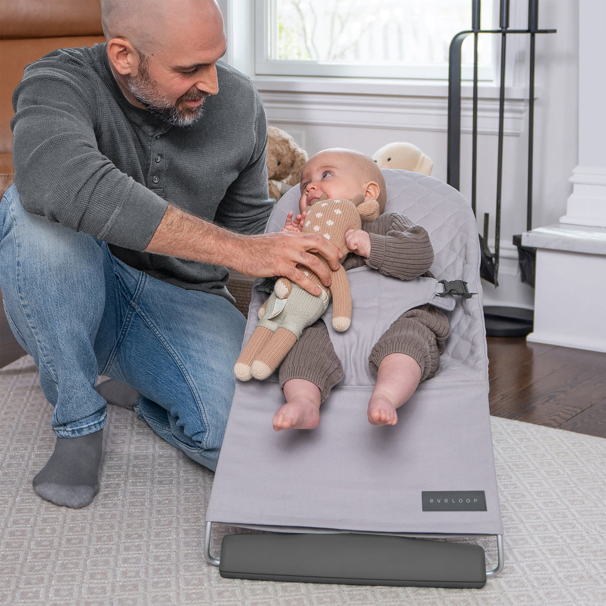 Evrloop Organic Baby Bouncer