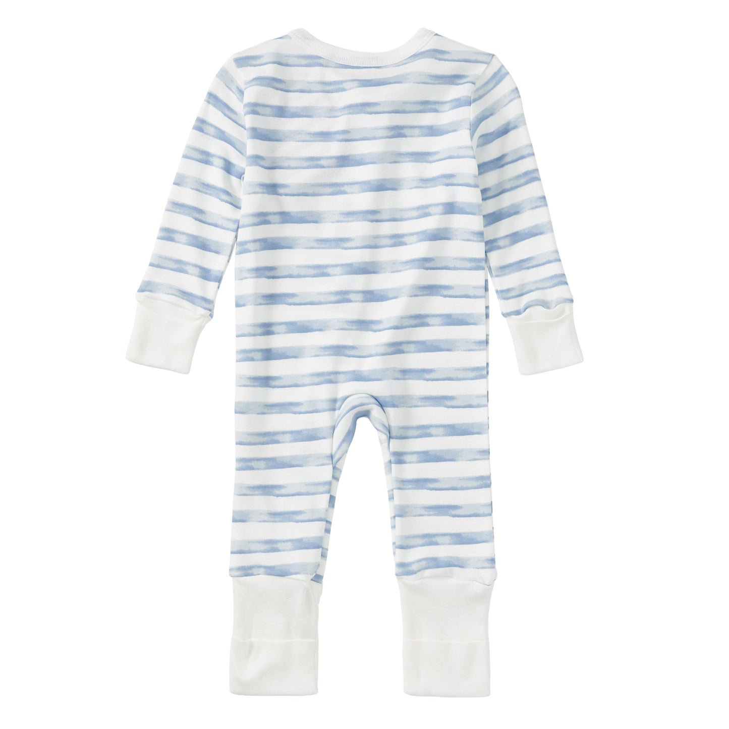 Bamboo Blend Convertible Coverall - Breezy Bay Stripe