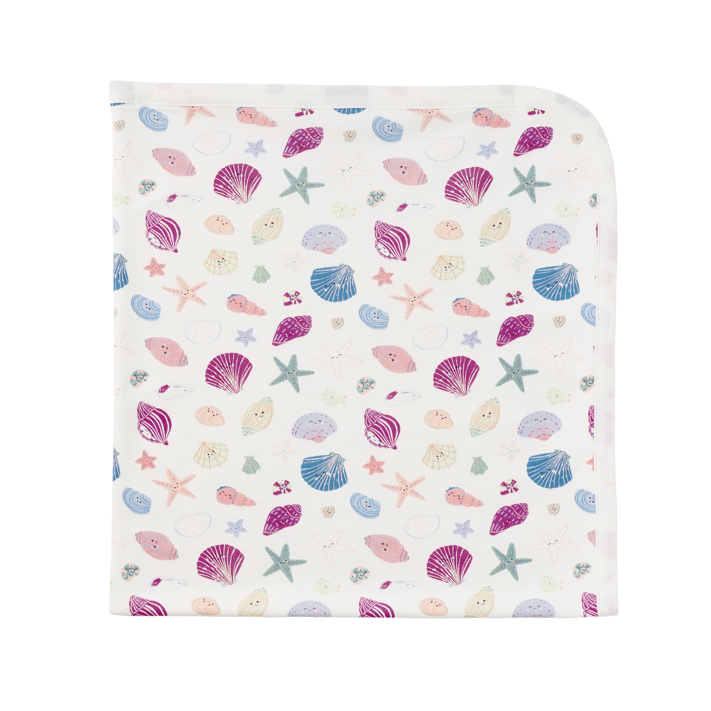 Bamboo Blend 2-ply Receiving Blanket - Seaside Treasures