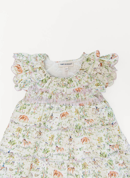 The Mimi Dress - Hunter Pace Print