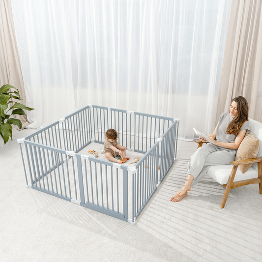 Playpen for Toddler and Babies in Pacific Blue