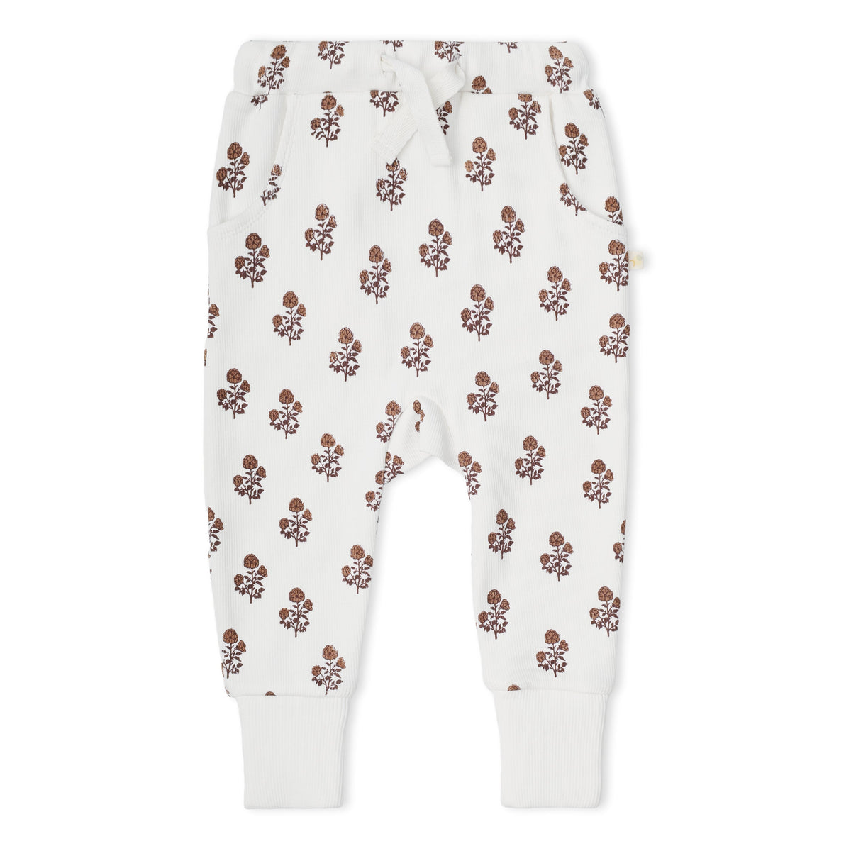 Organic Ruffle Collar Onesie & Pants Set - Loom