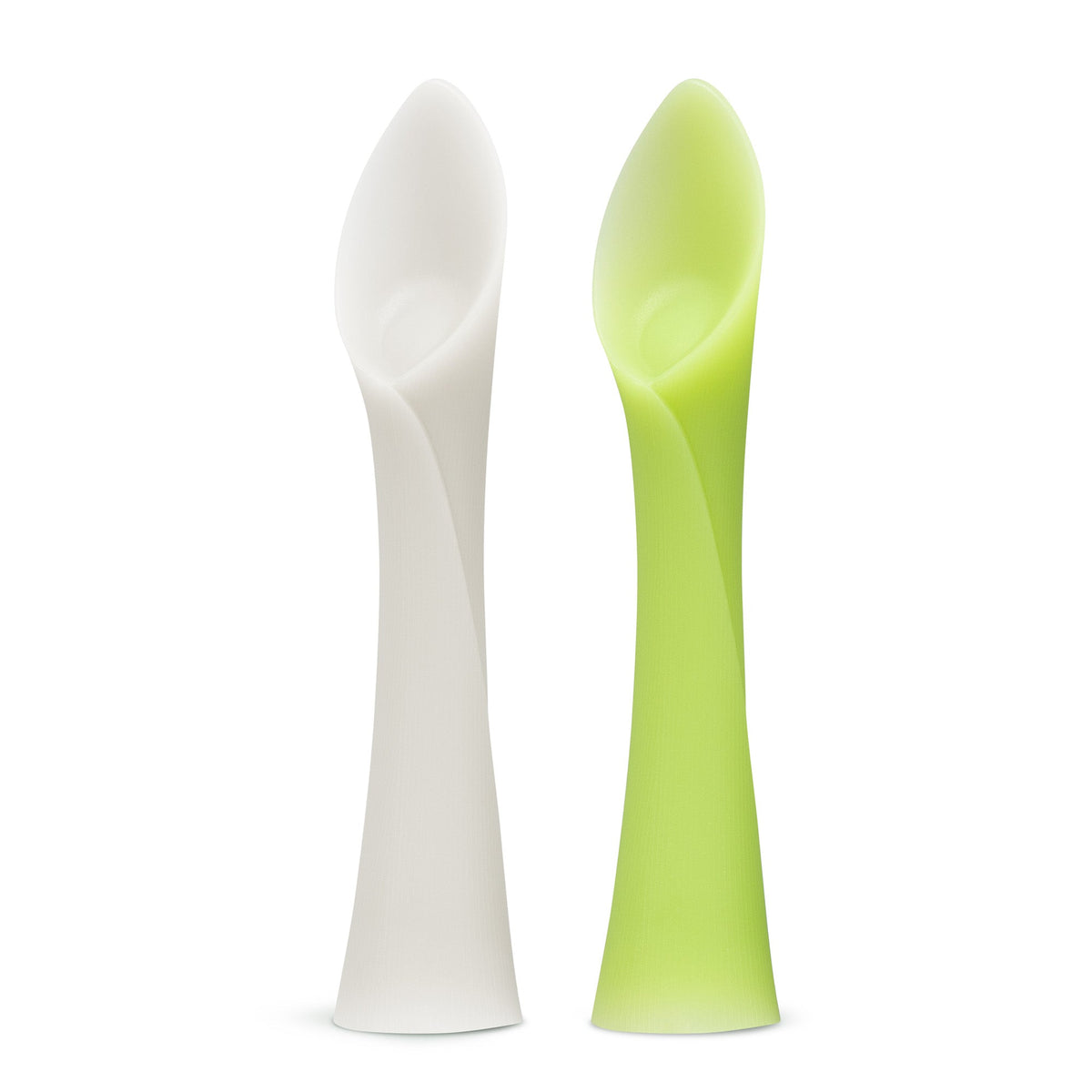 Silicone Infant Spoons for Baby-Led Weaning (2-Pack)