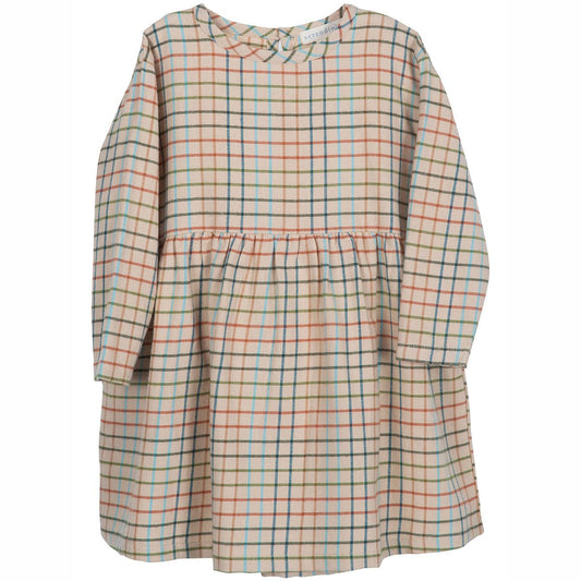 Organic Cotton Rainbow Brushed Dress