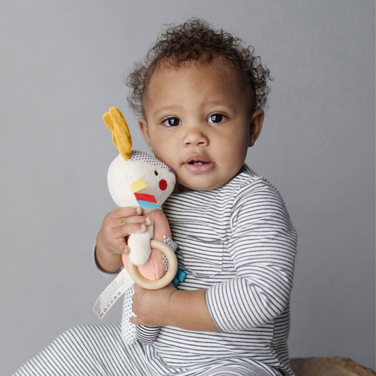 Organic Busy Bunny Activity Toy