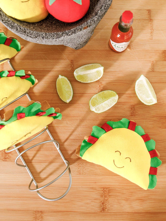 Organic Baby Taco Stuffed Toy