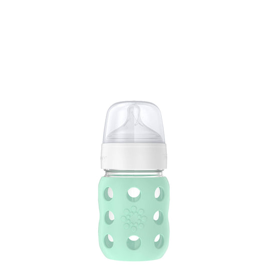 Mint 8oz Glass Baby Bottle