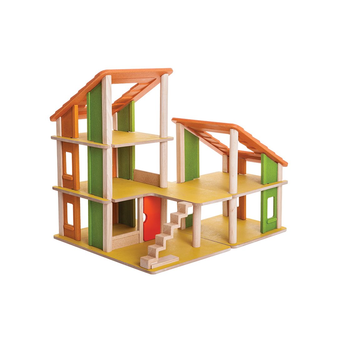 Chalet Dollhouse Without Furniture