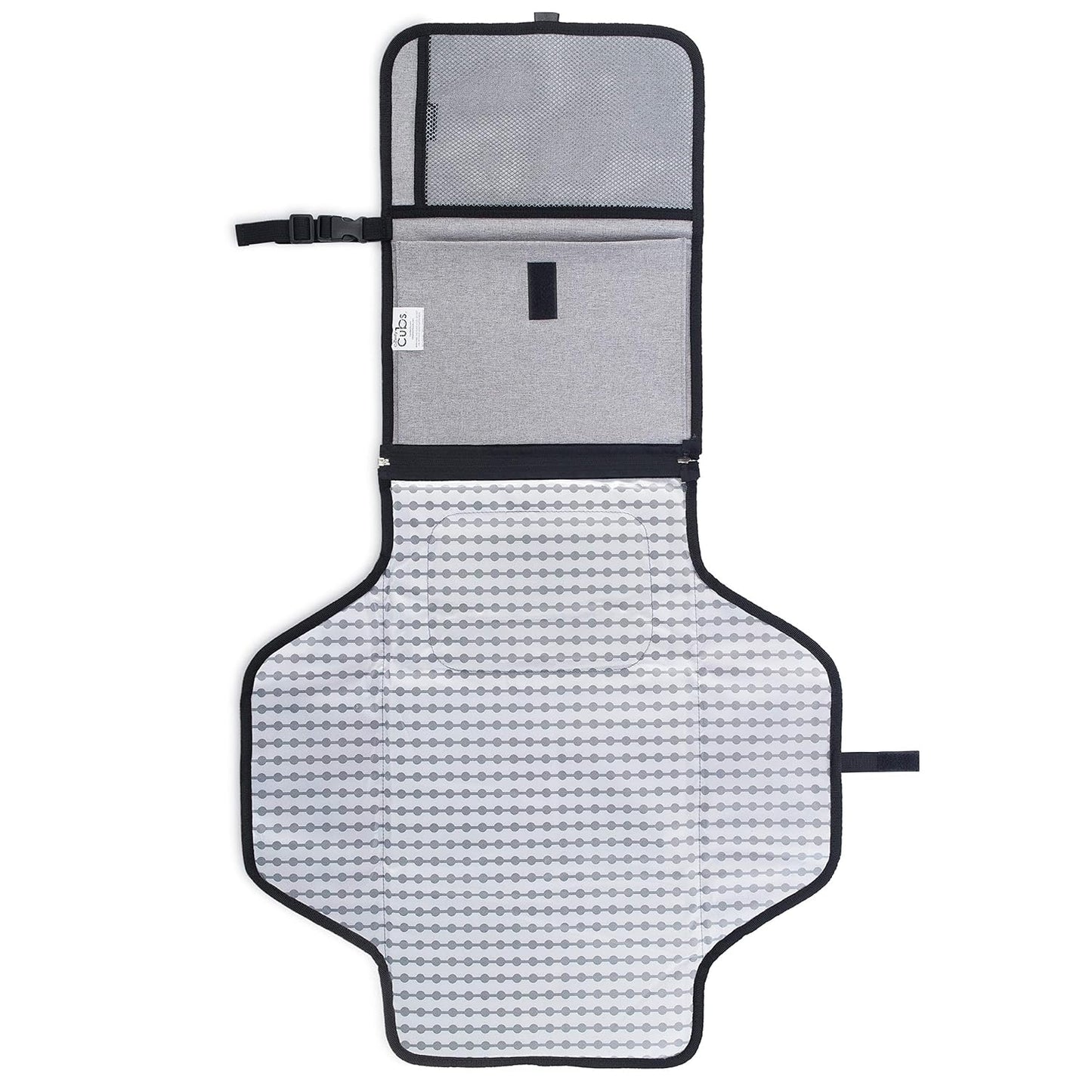 Portable Large Changing Pad in Solid Grey