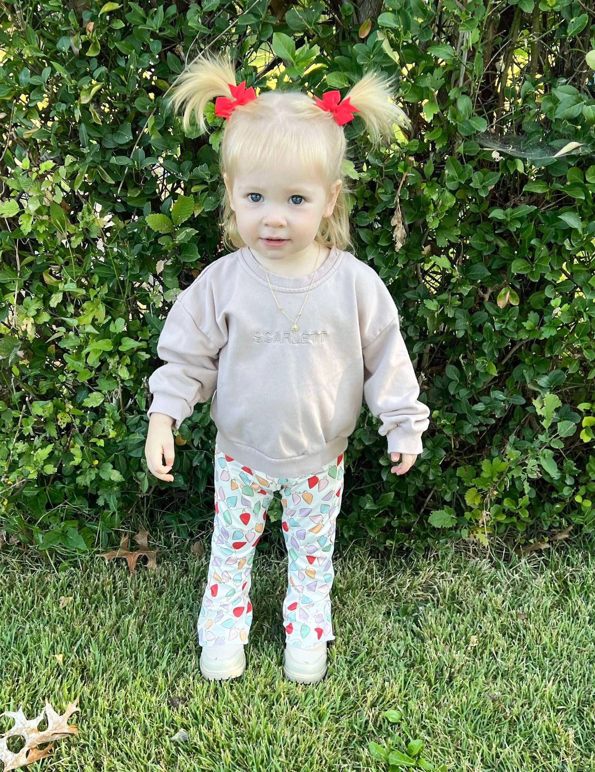 Christmas Lights Bell Bottoms
