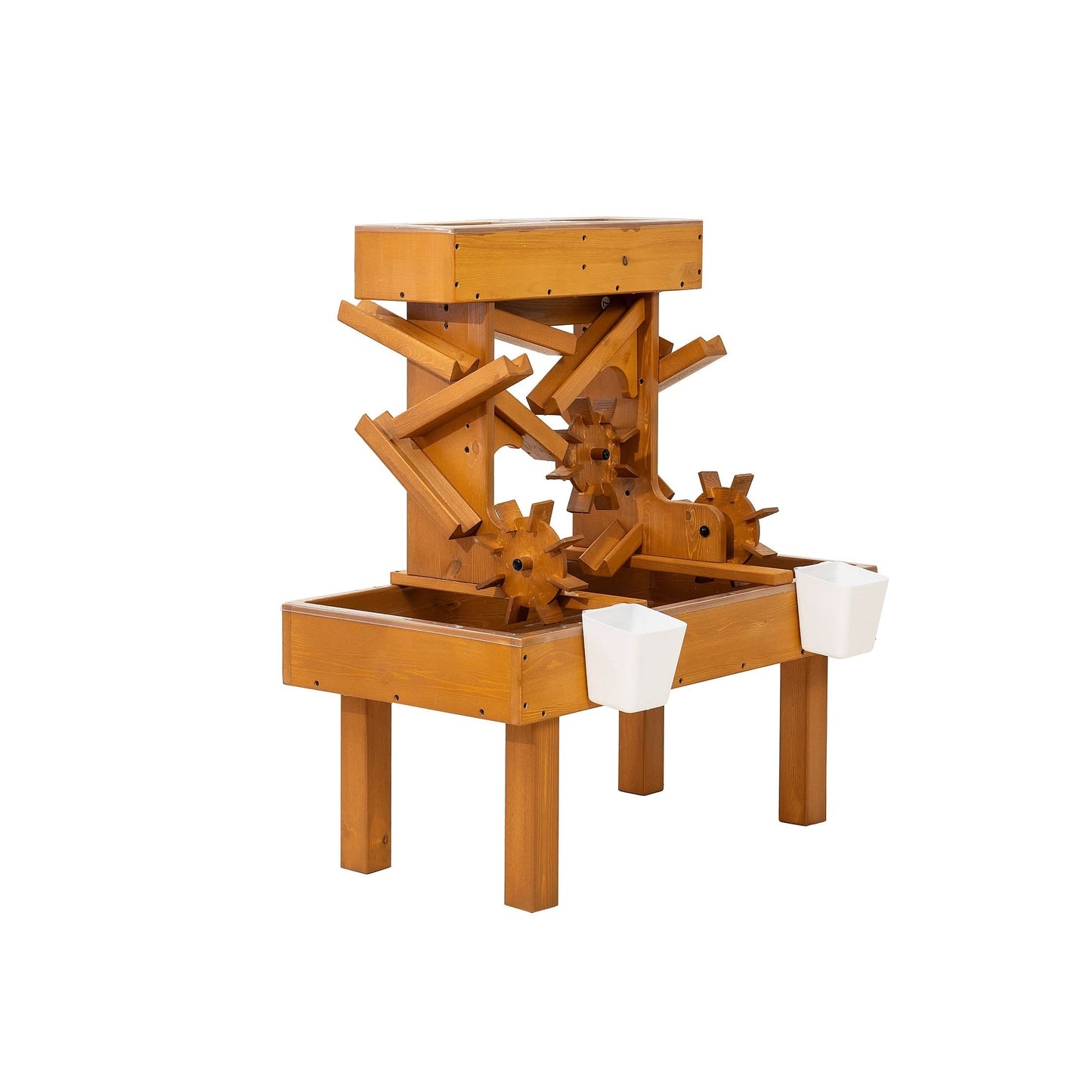 Outdoor Wooden Water Table for Toddlers | Kids’ Sensory Play Station