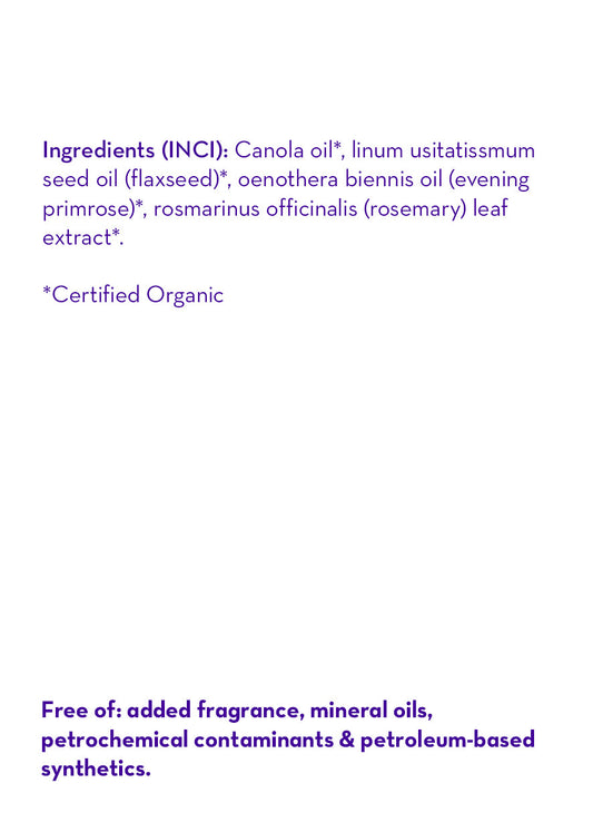 (No Fragrance) Super Sensitive⢠Certified Organic Body Oil