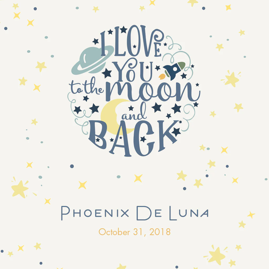 Baby's First Memory Book, To the Moon