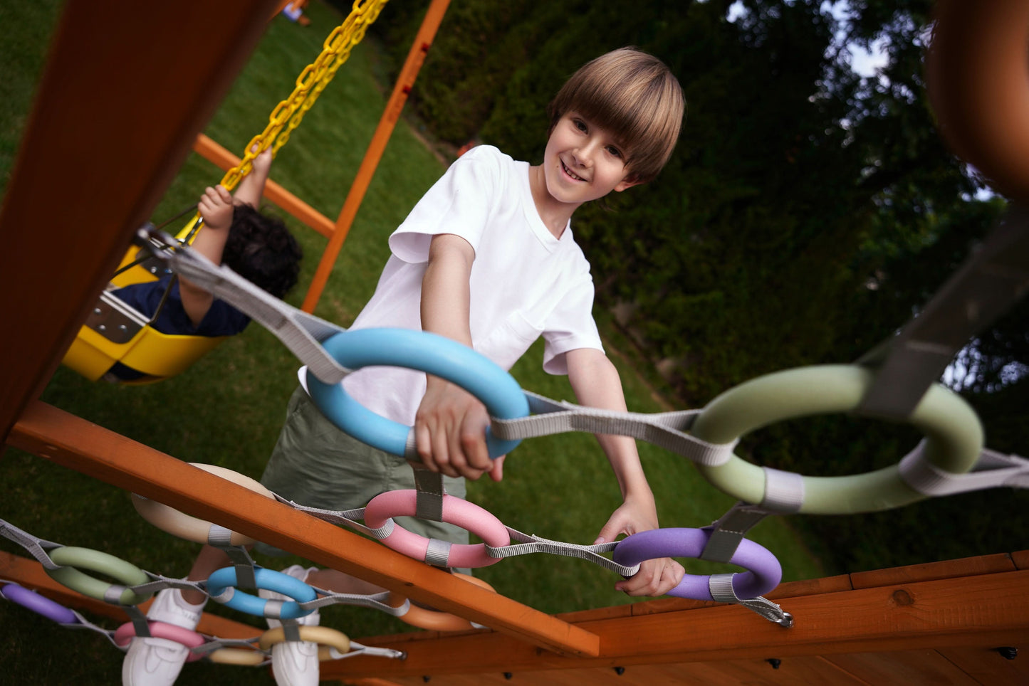 Sycamore | Outdoor Sensory Swing Set & Jungle Gym