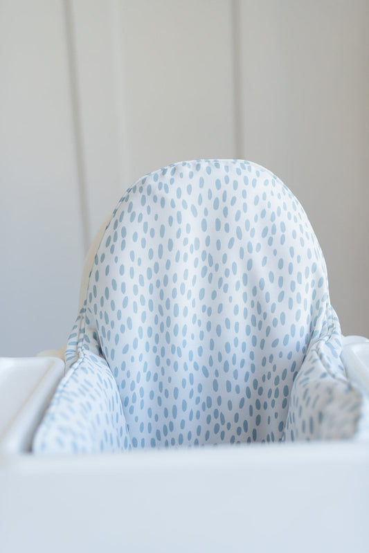 Light Blue Dots IKEA Antilop Cushion Cover
