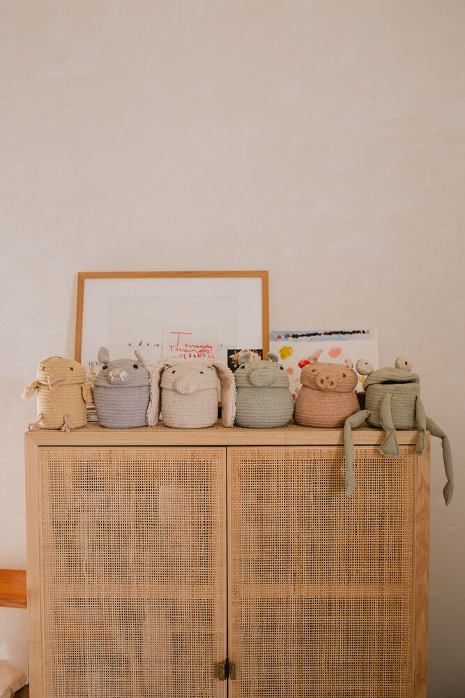 The Animal Crew Fred the Frog Basket