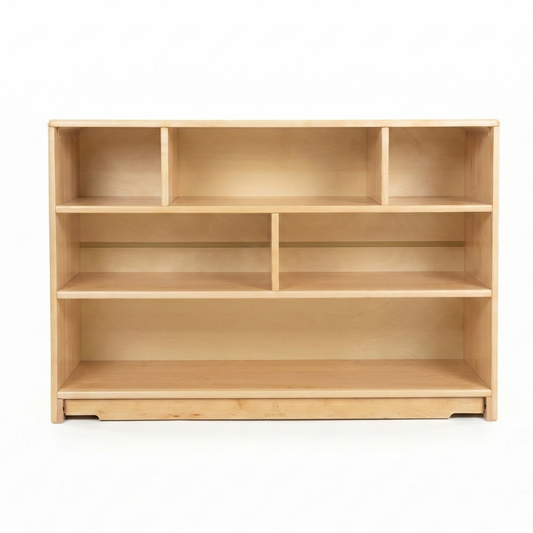 Montessori Classroom Shelf - 4' x 32" - Closed Back