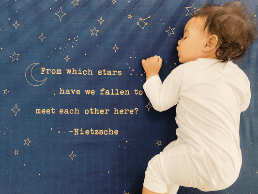 Golden Star Organic Crib Sheet