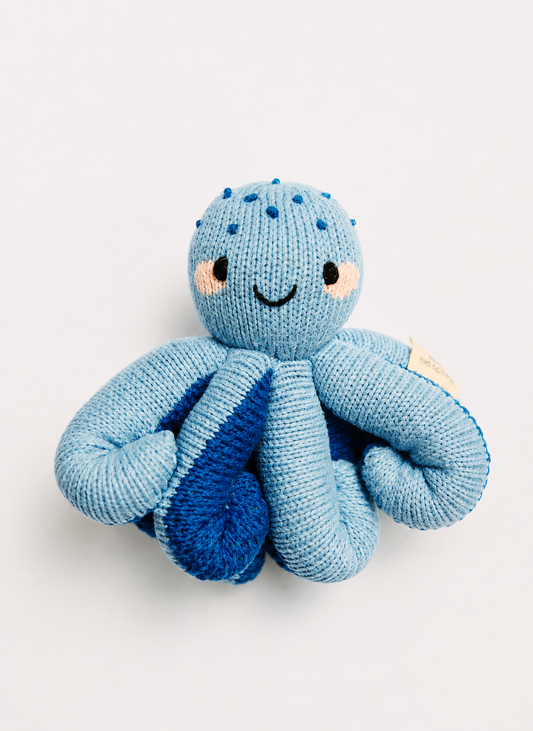 Indigo the Octopus - Tuckling Knit Doll