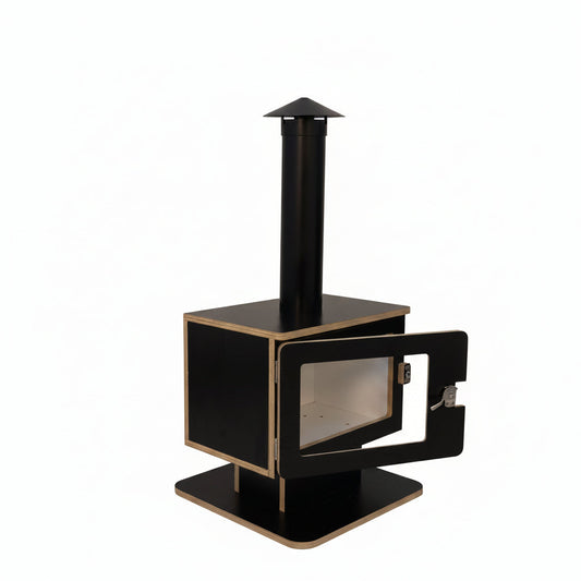 Wooden Play Fireplace – Imaginative Indoor Pretend Play