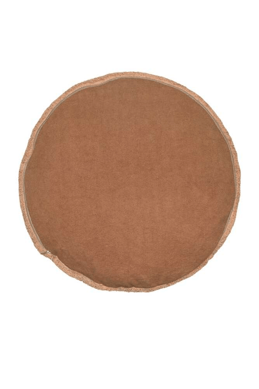 Chill Floor Pouf, Chestnut