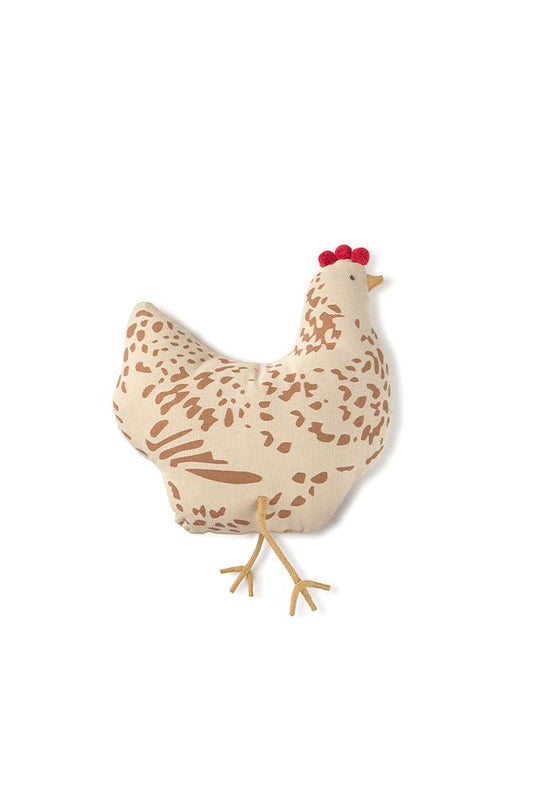 Organic Cotton Chicken Pillow