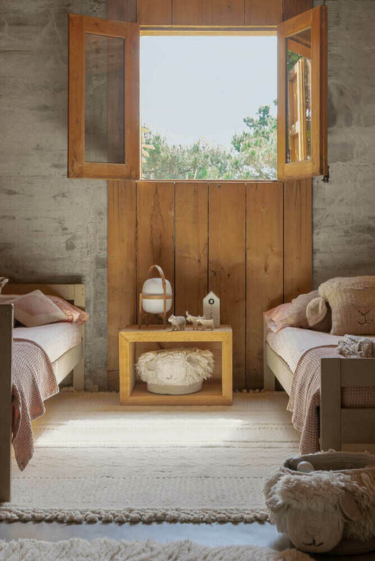 Ari Woolable Washable Rug, Sheep White