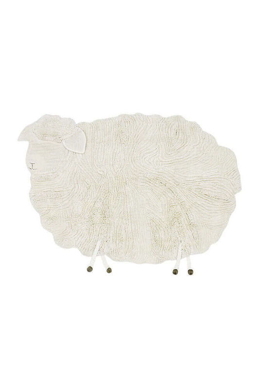 Pink Nose Sheep Woolable Washable Rug
