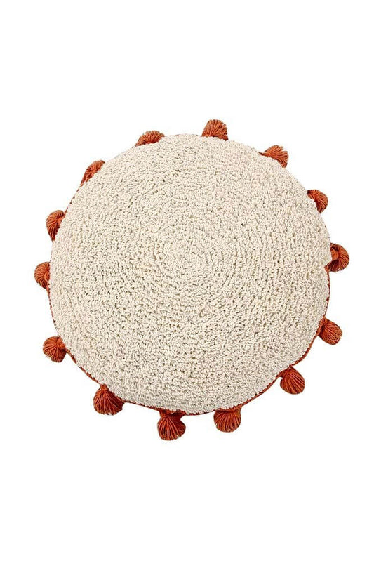 Terracotta Circle Floor Cushion