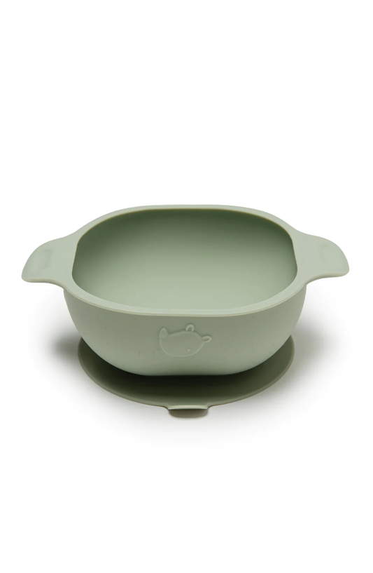 Silicone Snack Bowl, Sage