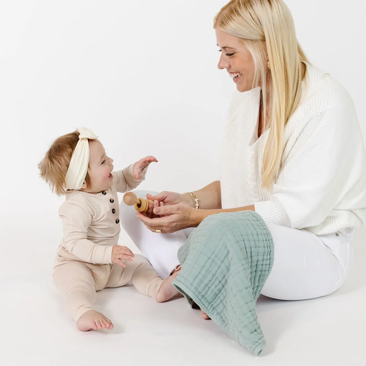 CLOUD MUSLIN™ BURP CLOTH 2 PACK, Bali