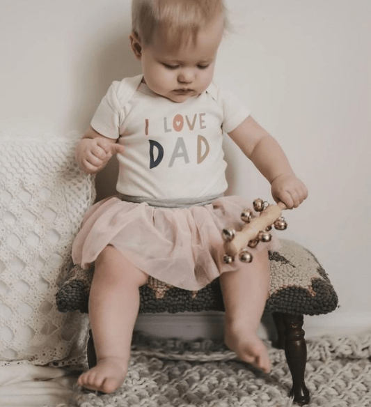 Macrame Swing & Love Dad Bodysuit Bundle