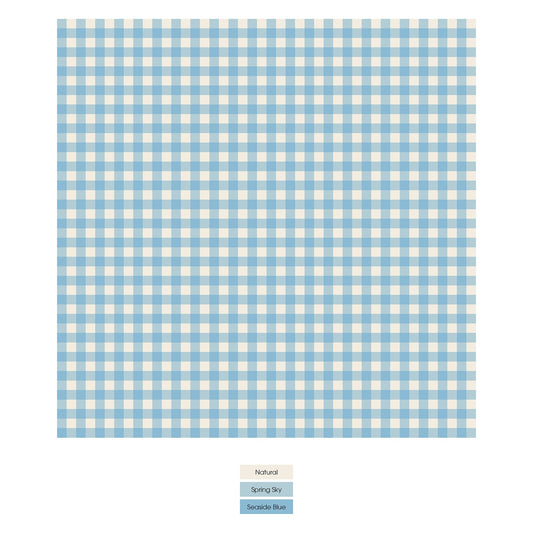 Print Bloomers in Seaside Blue Gingham