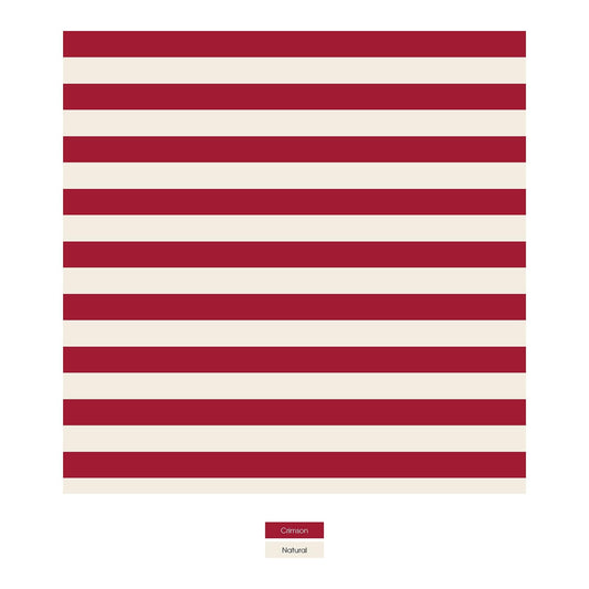 Print Coverall with 2 Way Zipper in Classic Candy Cane Stripe