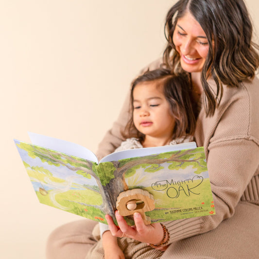 The Mighty Oak - Book & Rattle Set | Made in the USA 🇺🇸