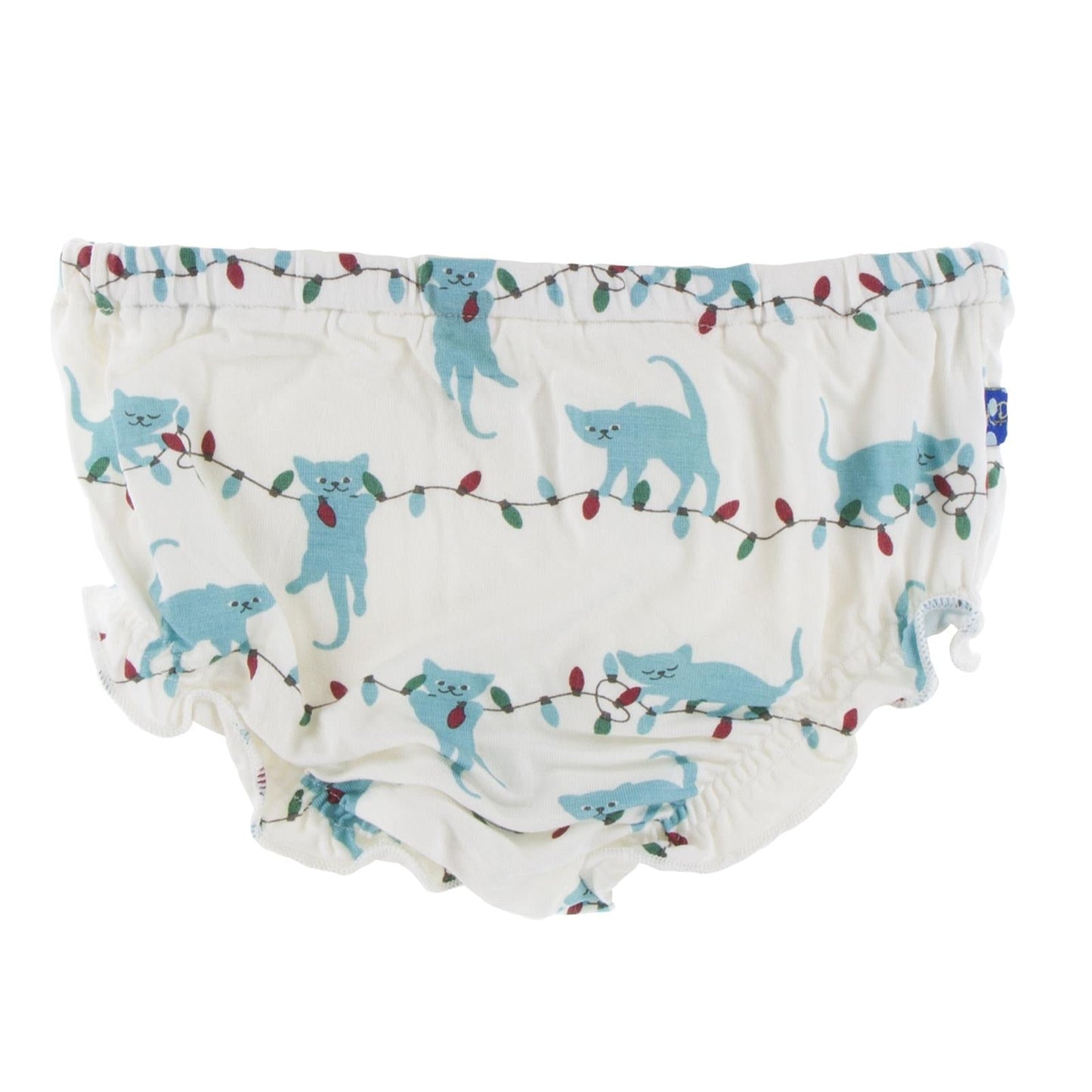 Print Bloomers in Tangled Kittens with Natural