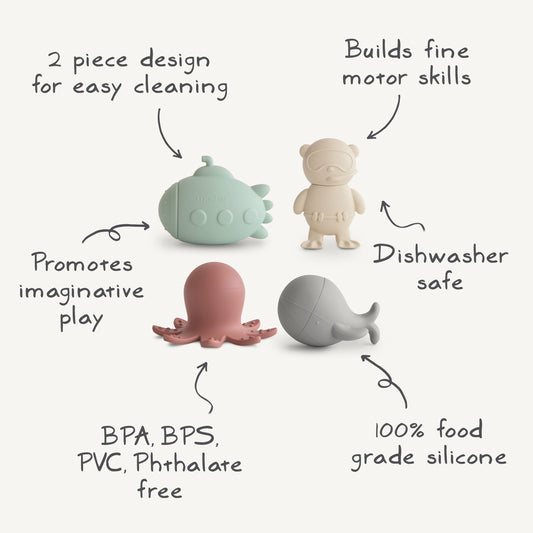 Sealife Mold Free Bath Play Set