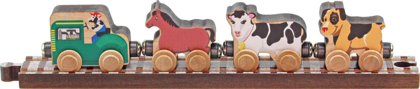 NameTrains Farm Car Set