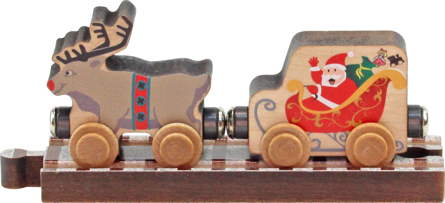 NameTrains Santa & Reindeer Set