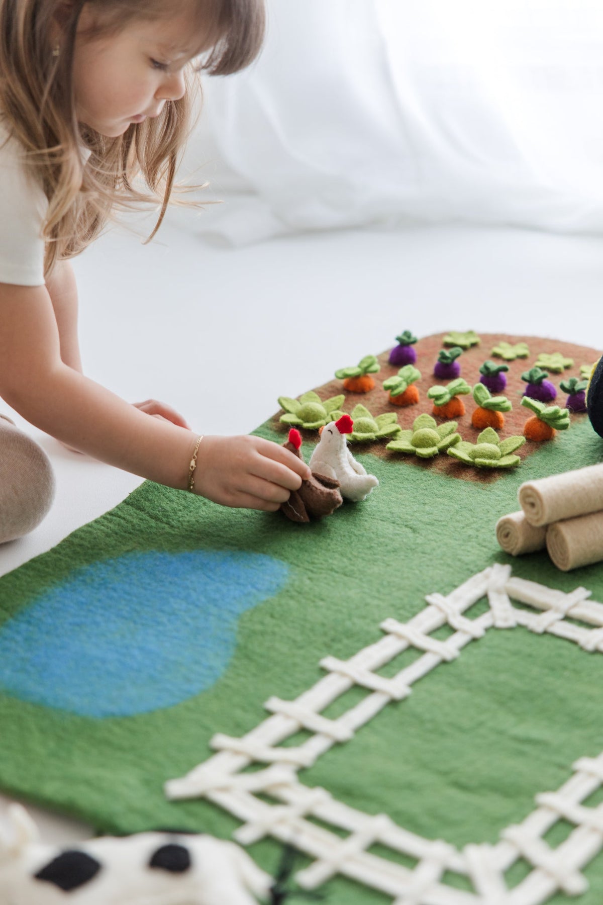 Farm Play Mat + Toys