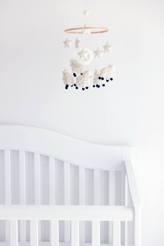 Sheep Crib Mobile