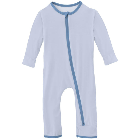 Applique Coverall with 2 Way Zipper in Dew Jackalope